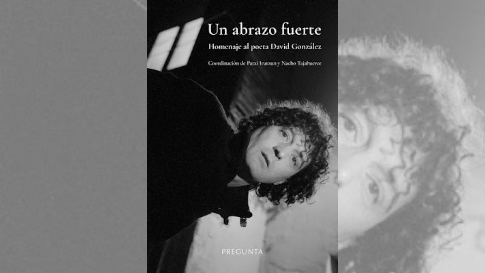 La portada de 'Un abrazo fuerte' con la fotografía de Alberto García Alix.