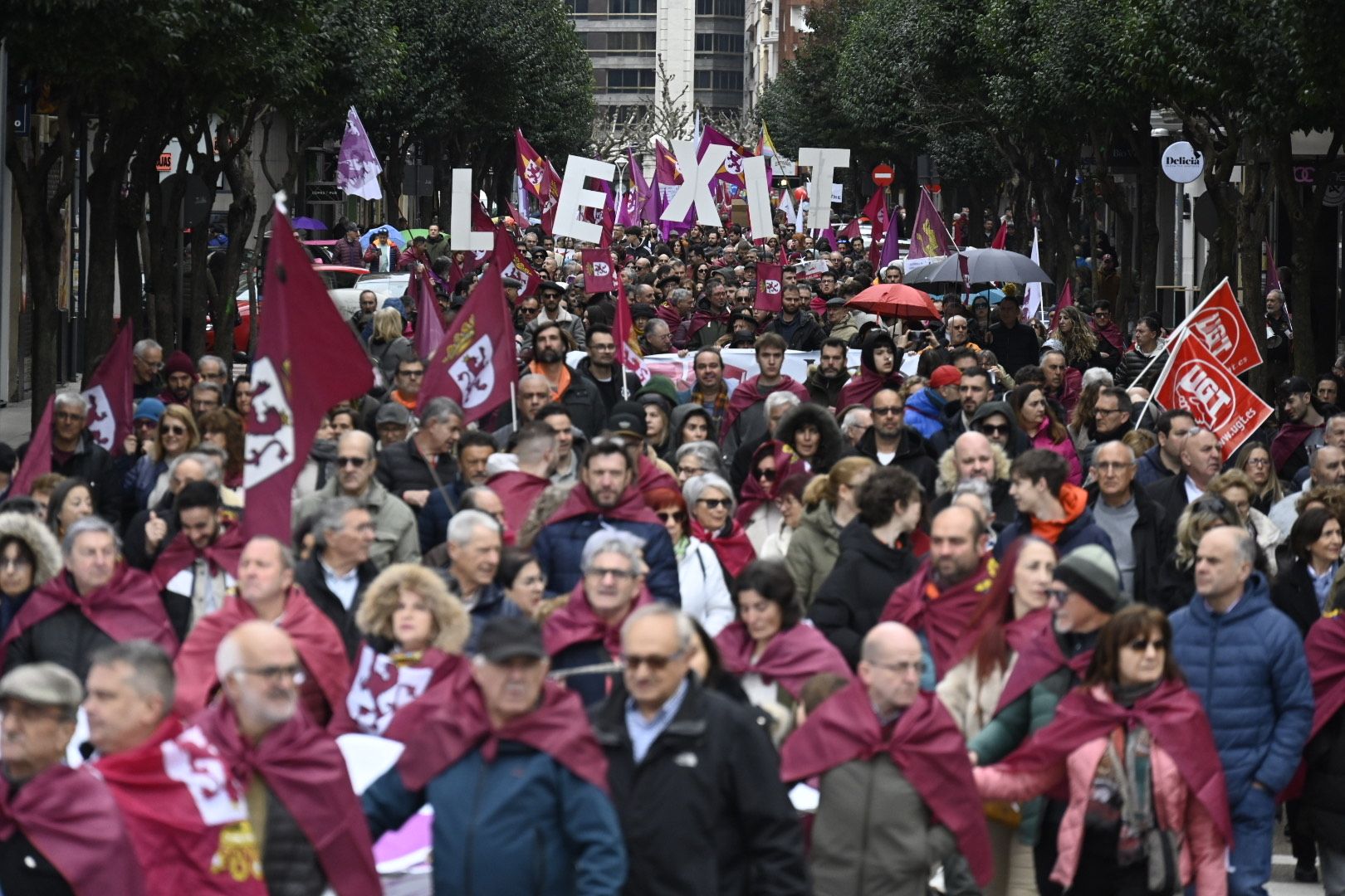 16-F: Manifestación por el futuro de León