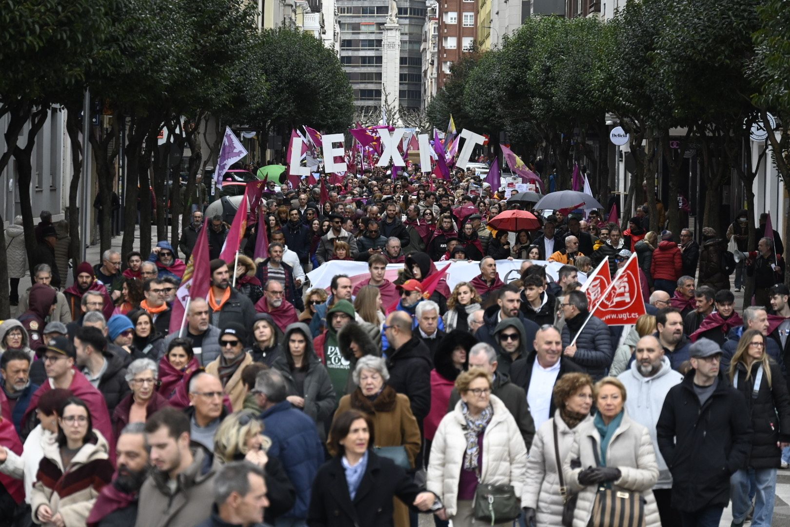 16-F: Manifestación por el futuro de León