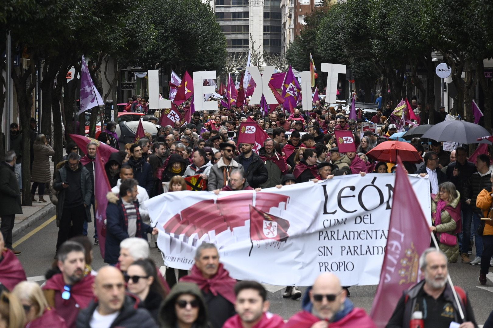 16-F: Manifestación por el futuro de León