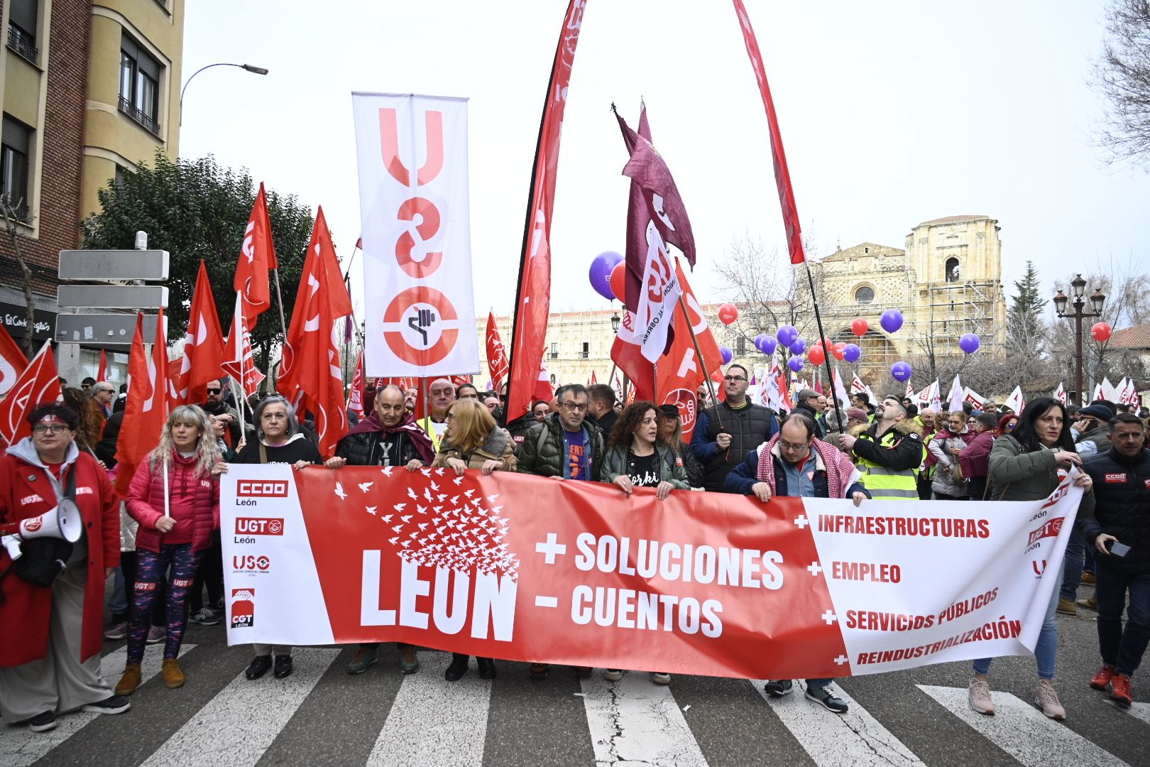 16-F: Manifestación por el futuro de León