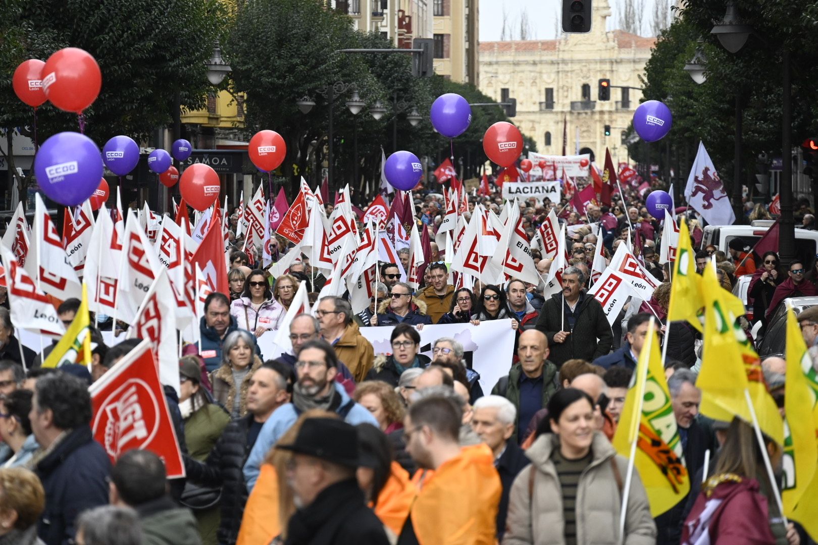 16-F: Manifestación por el futuro de León