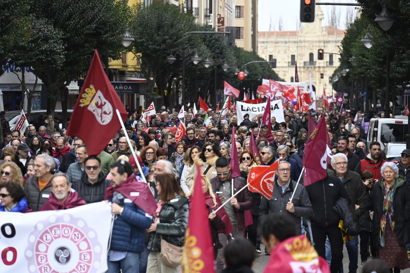 16-F: Manifestación por el futuro de León