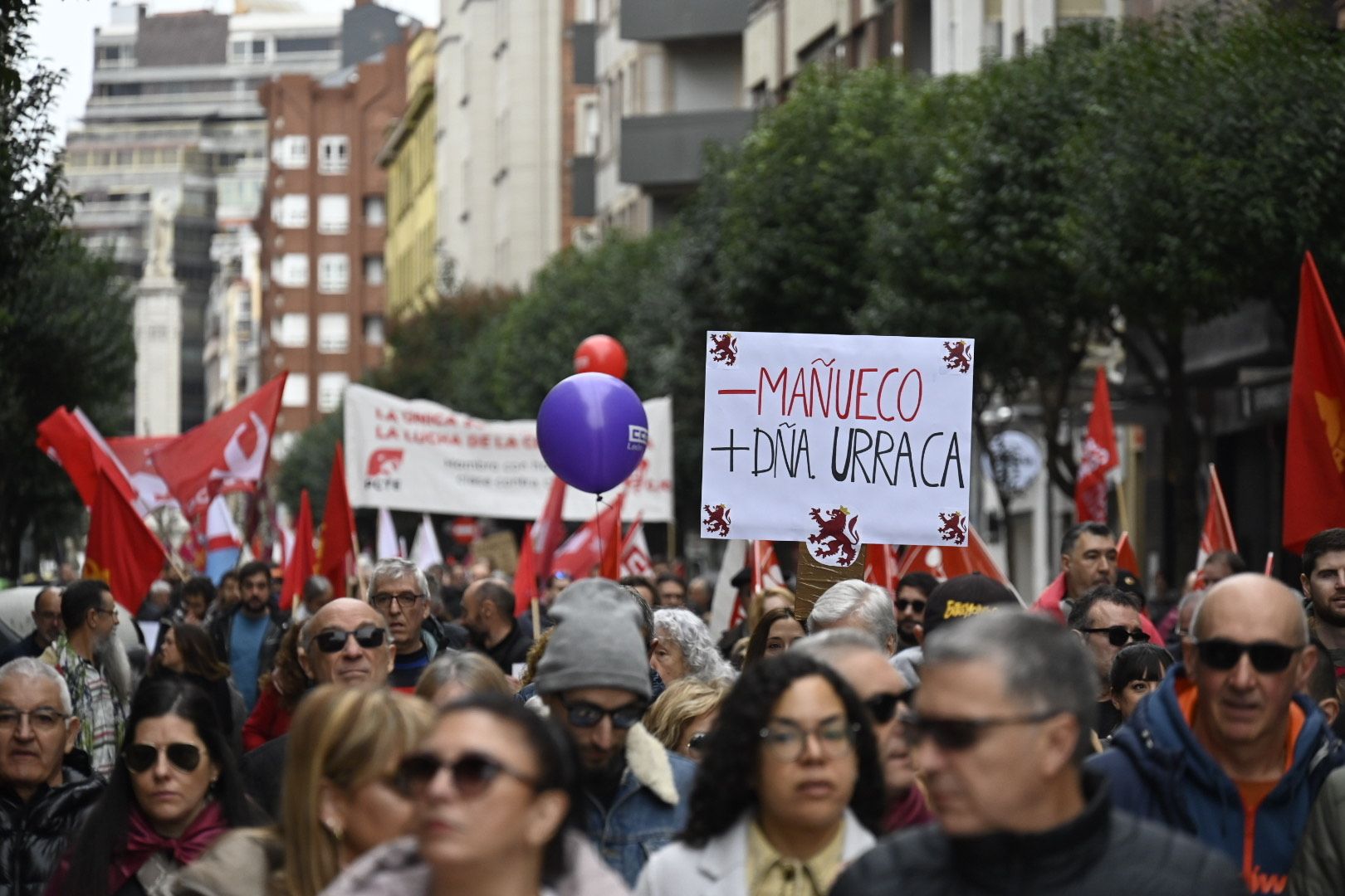 16-F: Manifestación por el futuro de León