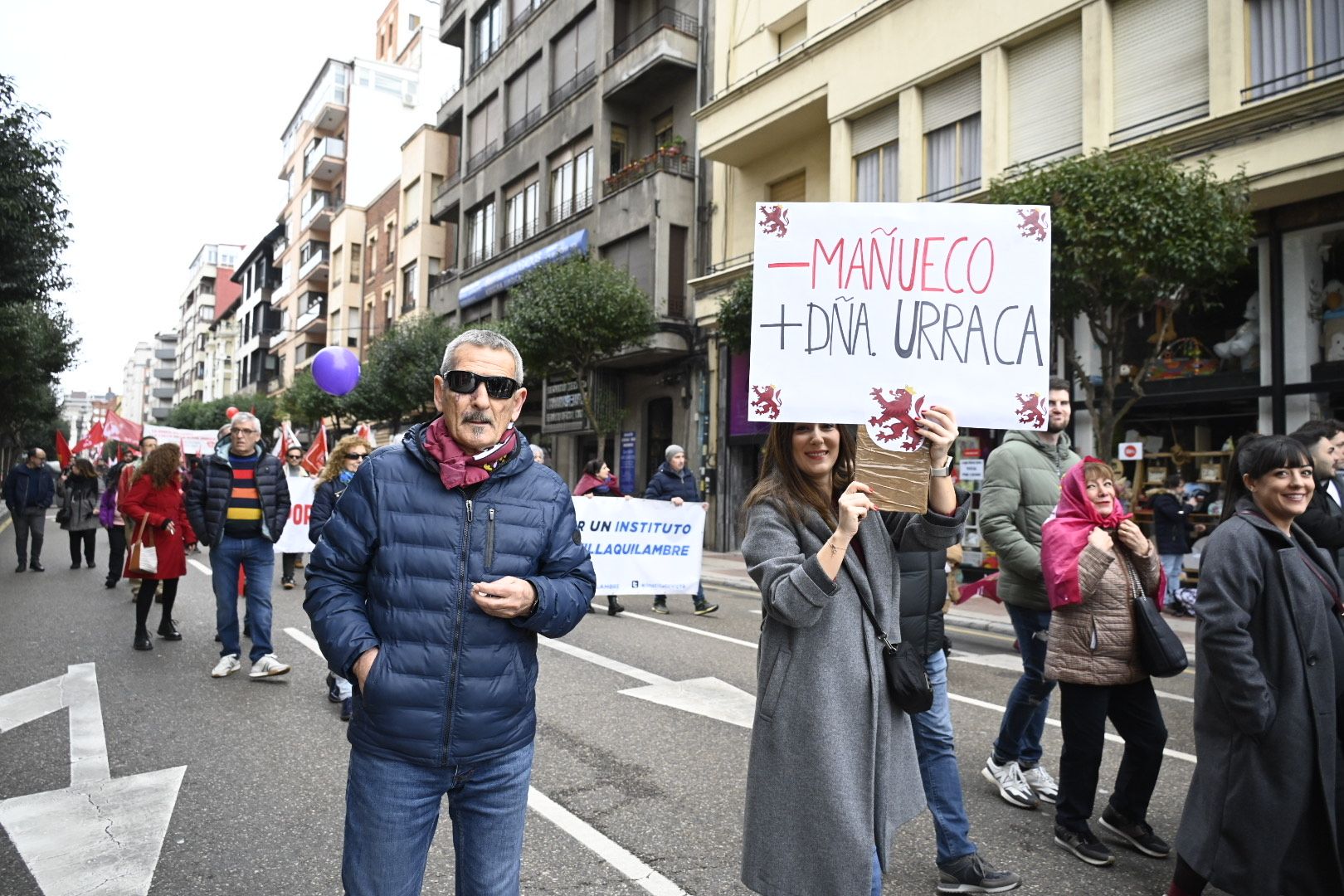 16-F: Manifestación por el futuro de León