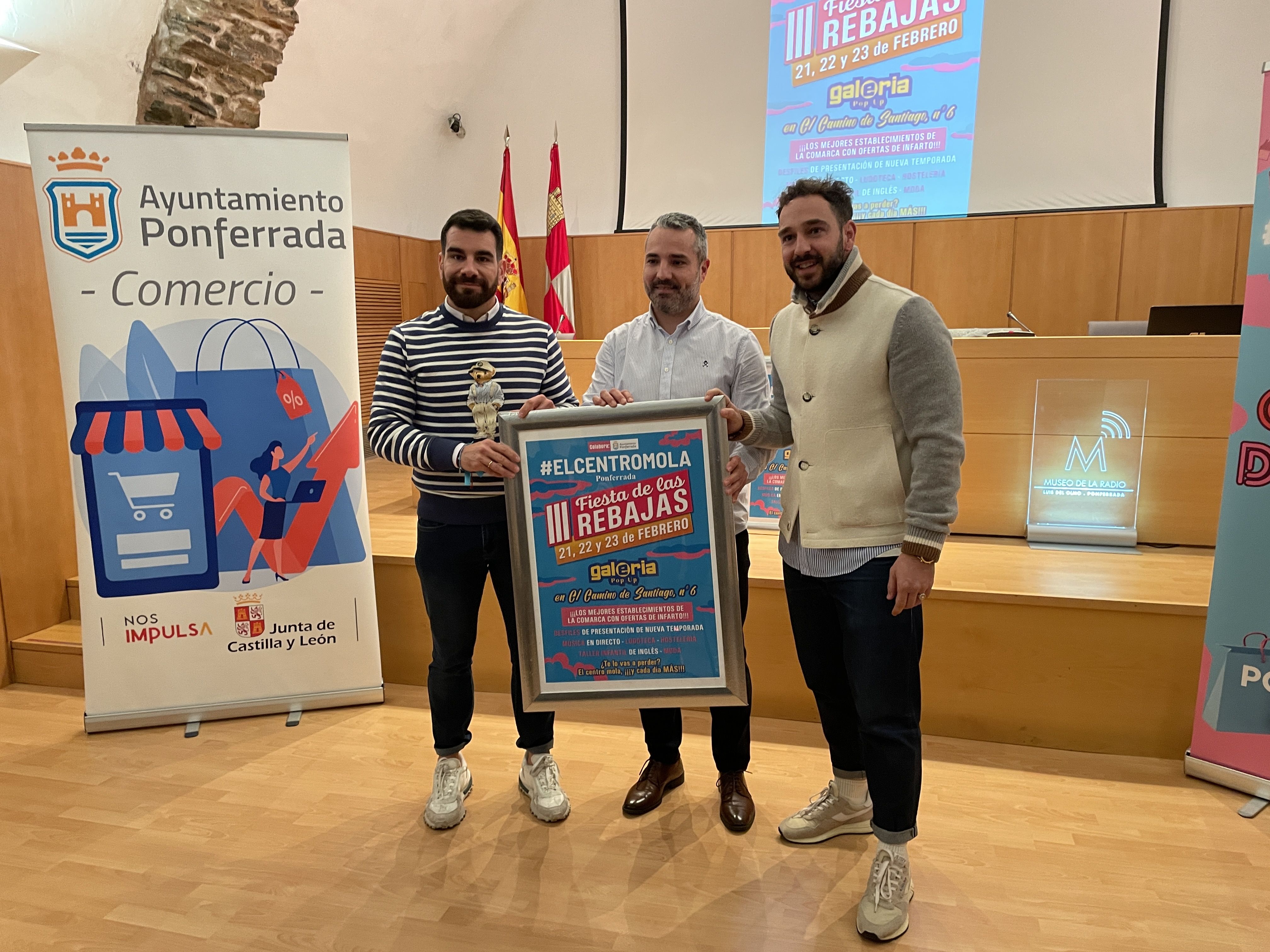 Presentación de la tercera edición de la Fiesta de las Rebajas. | JAVIER FERNÁNDEZ