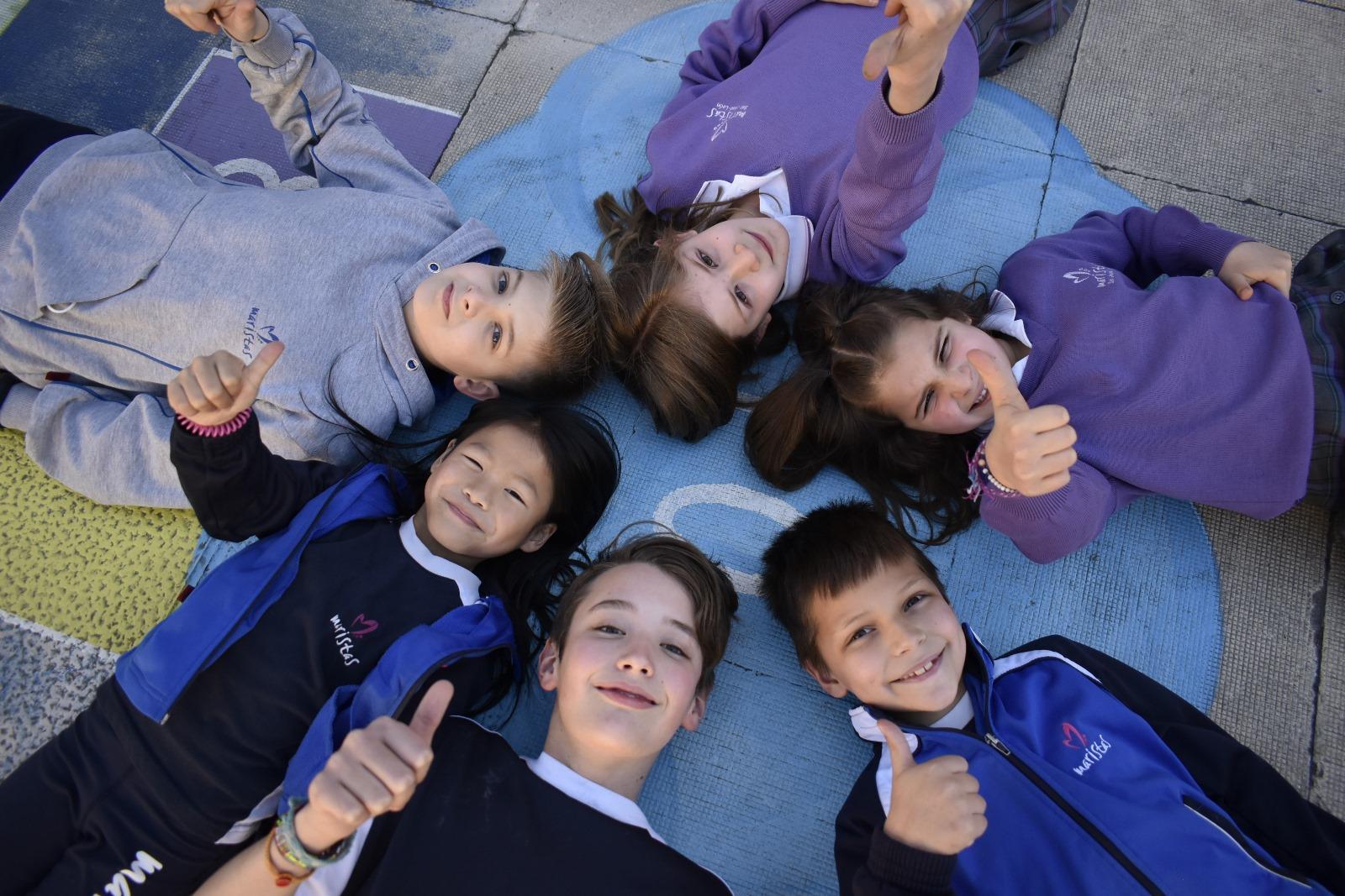 Fotografía del alumnado del Colegio Marista San José de León. 