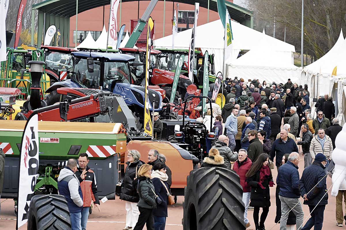 La Feria de Febrero ha contado con una ingente afluencia de visitantes durante los tres días. | SAÚL ARÉN