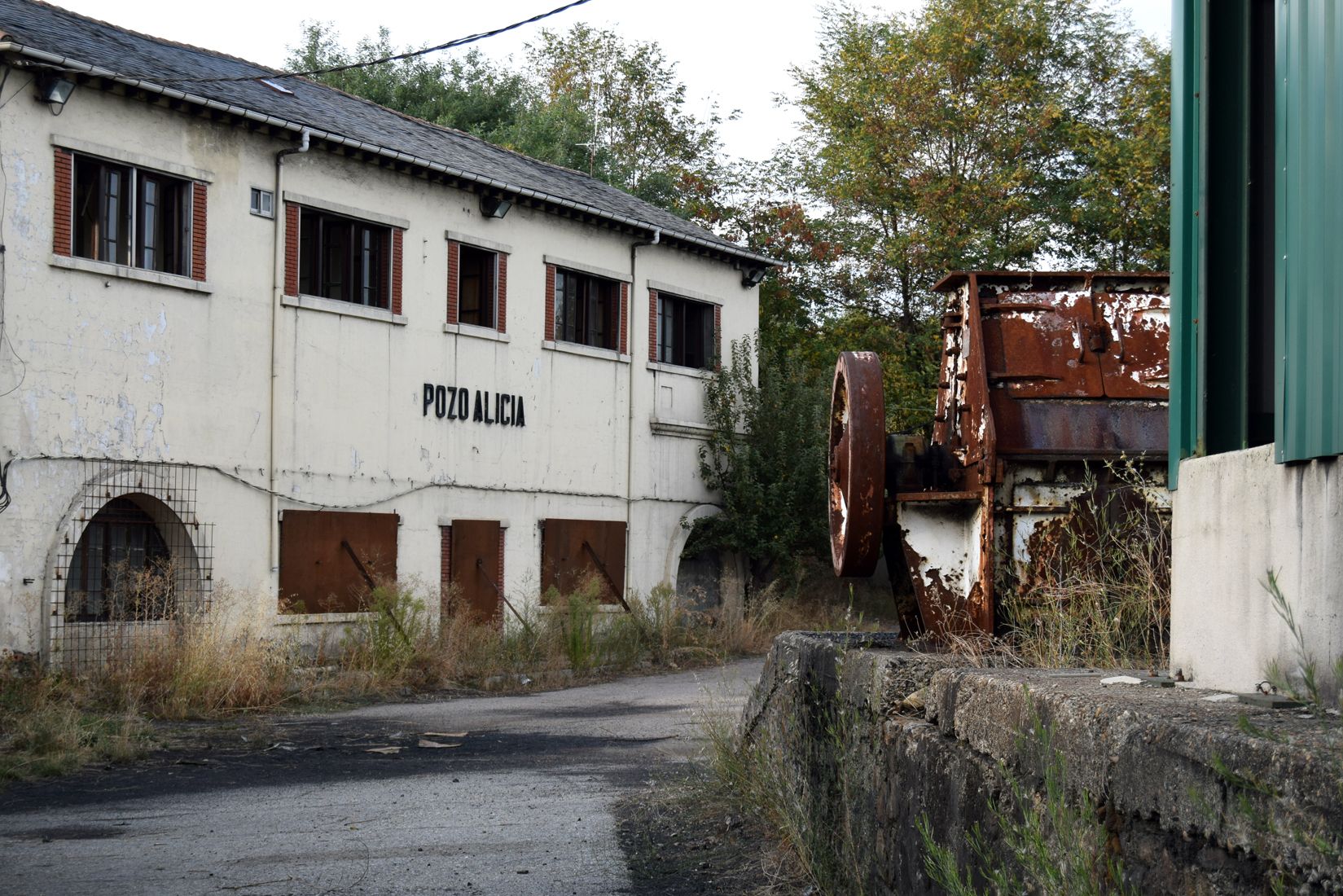 Instalaciones del Pozo Alicia de Fabero. | Archivo Histórico Minero