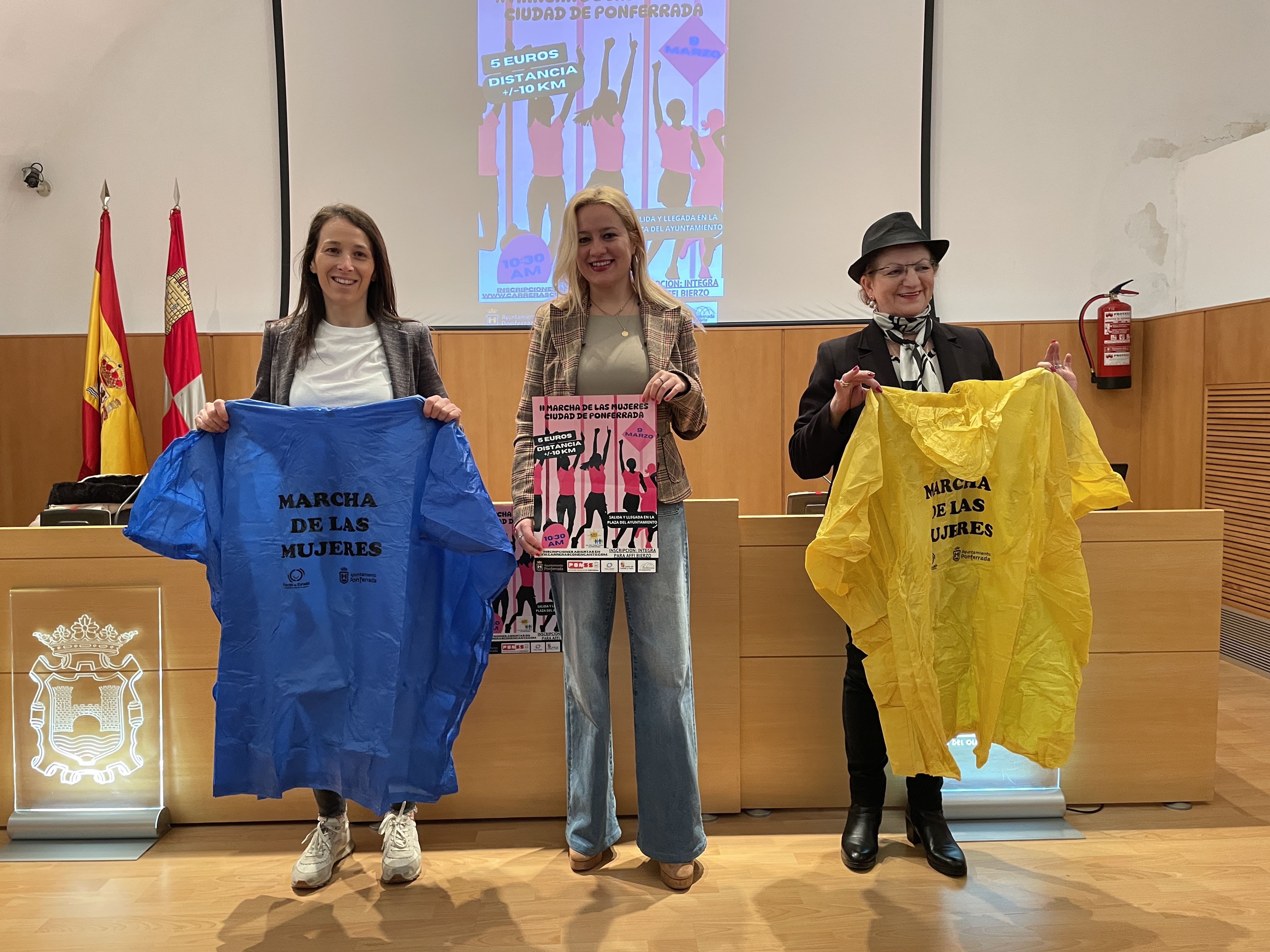 Presentación de la segunda marcha de las mujeres. | JAVIER FERNÁNDEZ