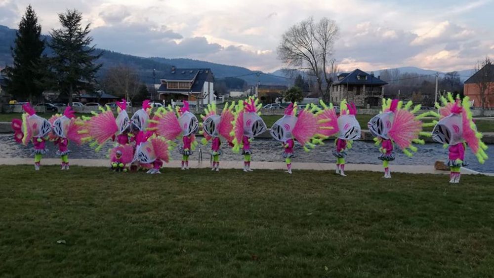 Uno de los disfraces más vistosos de las últimas ediciones. | Grupo Carnaval Vega