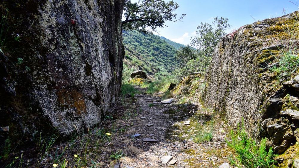 Canales romanos de Las Médulas.