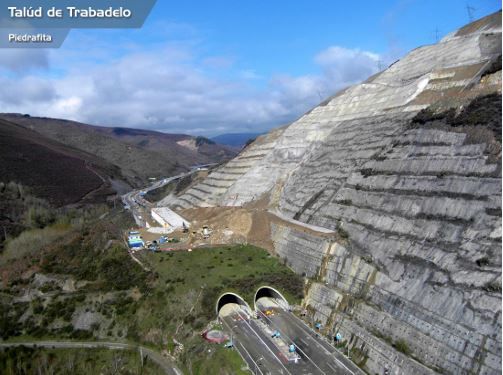 Talud de Trabadelo.