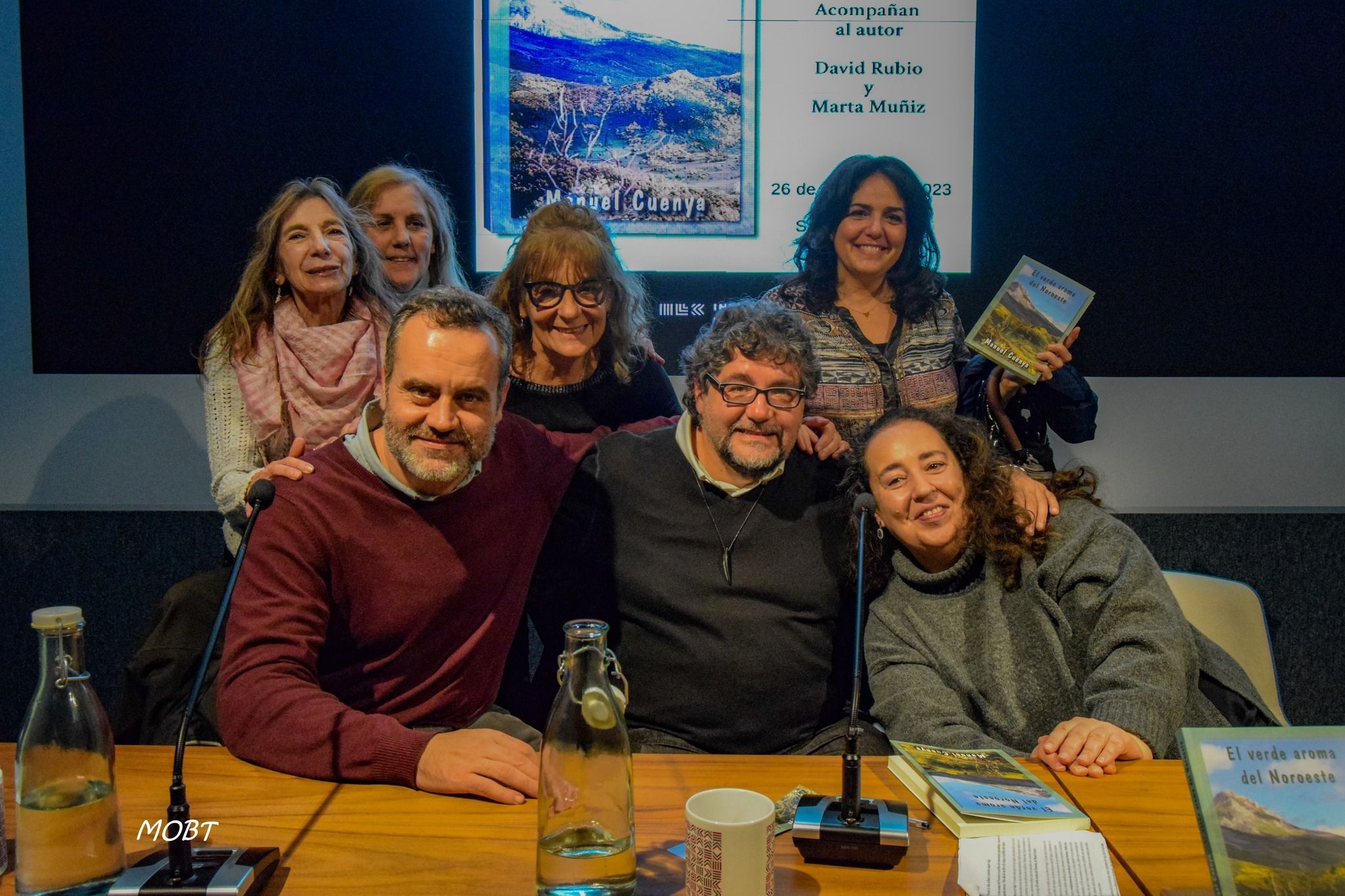 Cuenya en la presentación de uno de sus libros. | L.N.C. 