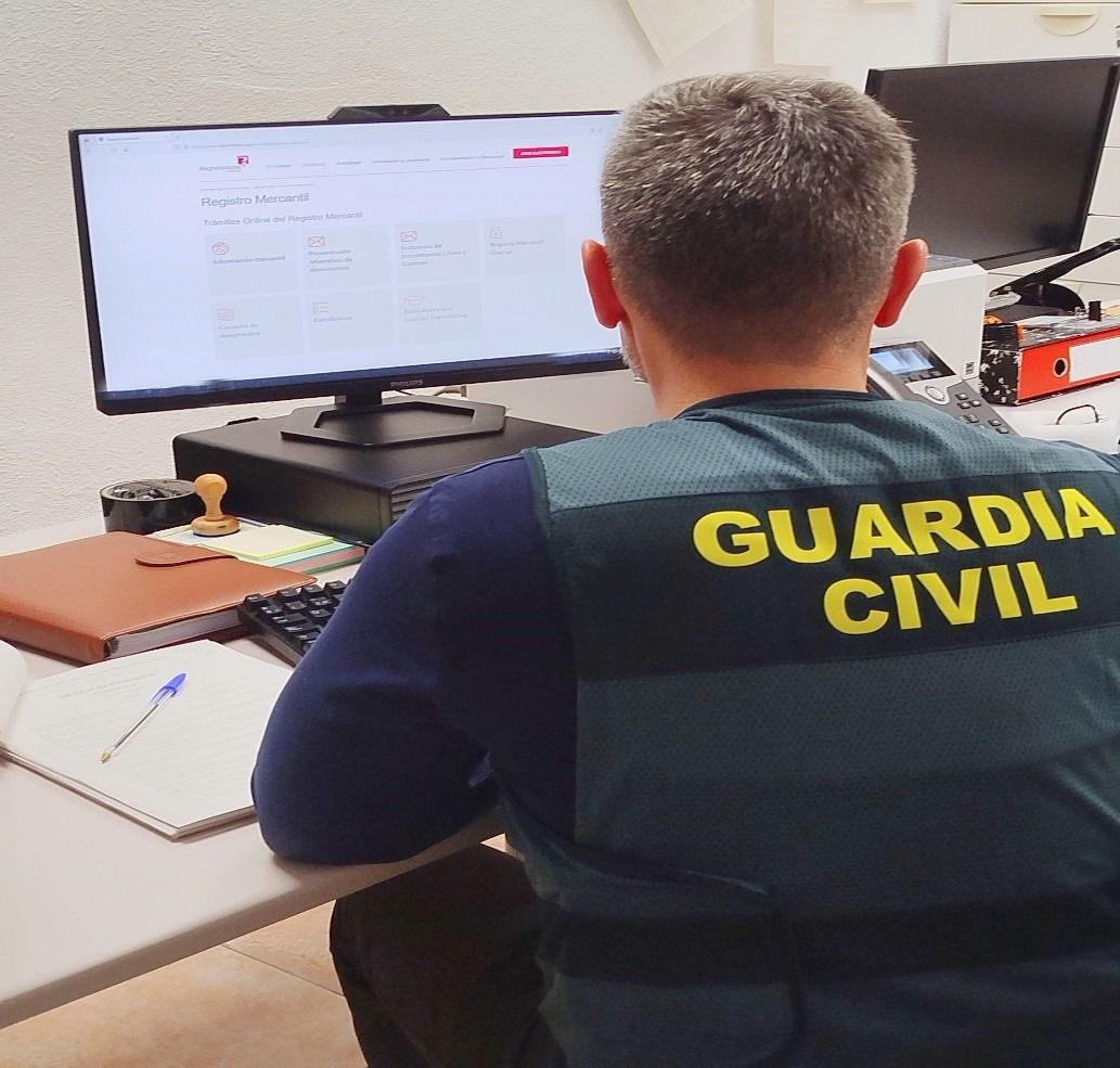 Efectivos de la Guardia Civil.