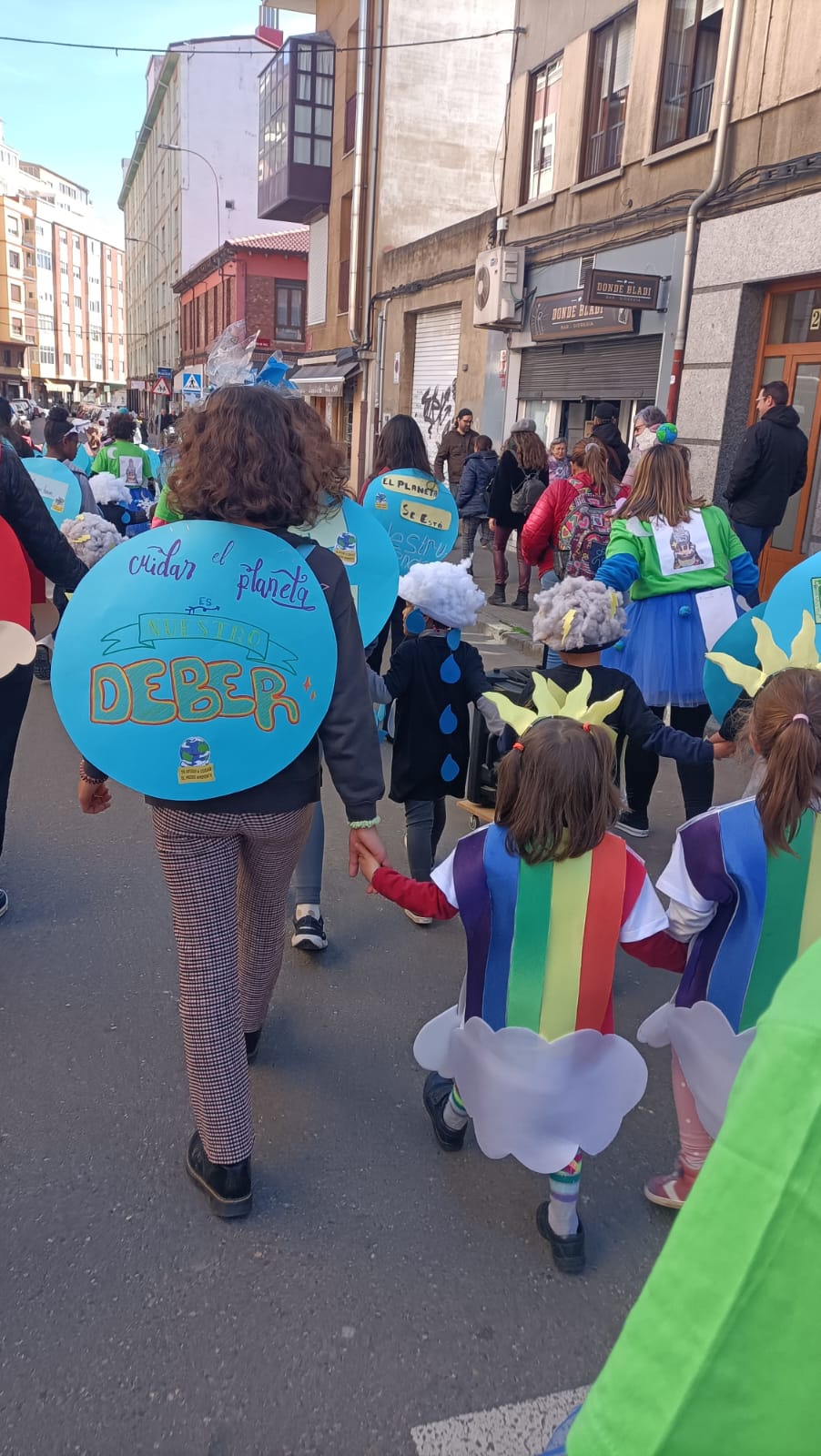 Carnaval en el colegio Antonio González de Lama