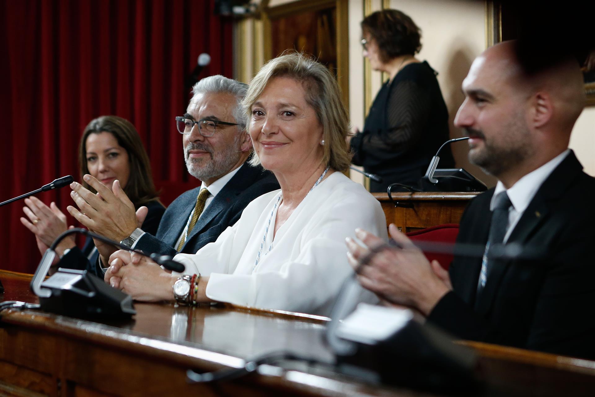 La alcaldesa de Lugo, Paula Alvarellos. | E.P.