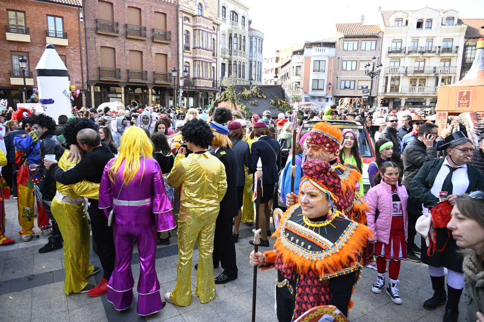 Carnaval en La Bañeza. | SAÚL ARÉN