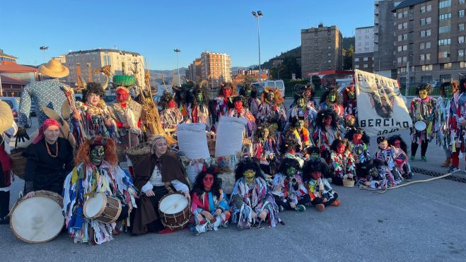 El Entroido inaugura el Carnaval de Ponferrada. | J.F.