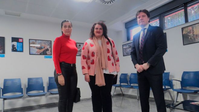 Ana María Fernández Caurel, Vera López y Juan Francisco Seco. | L.N.C