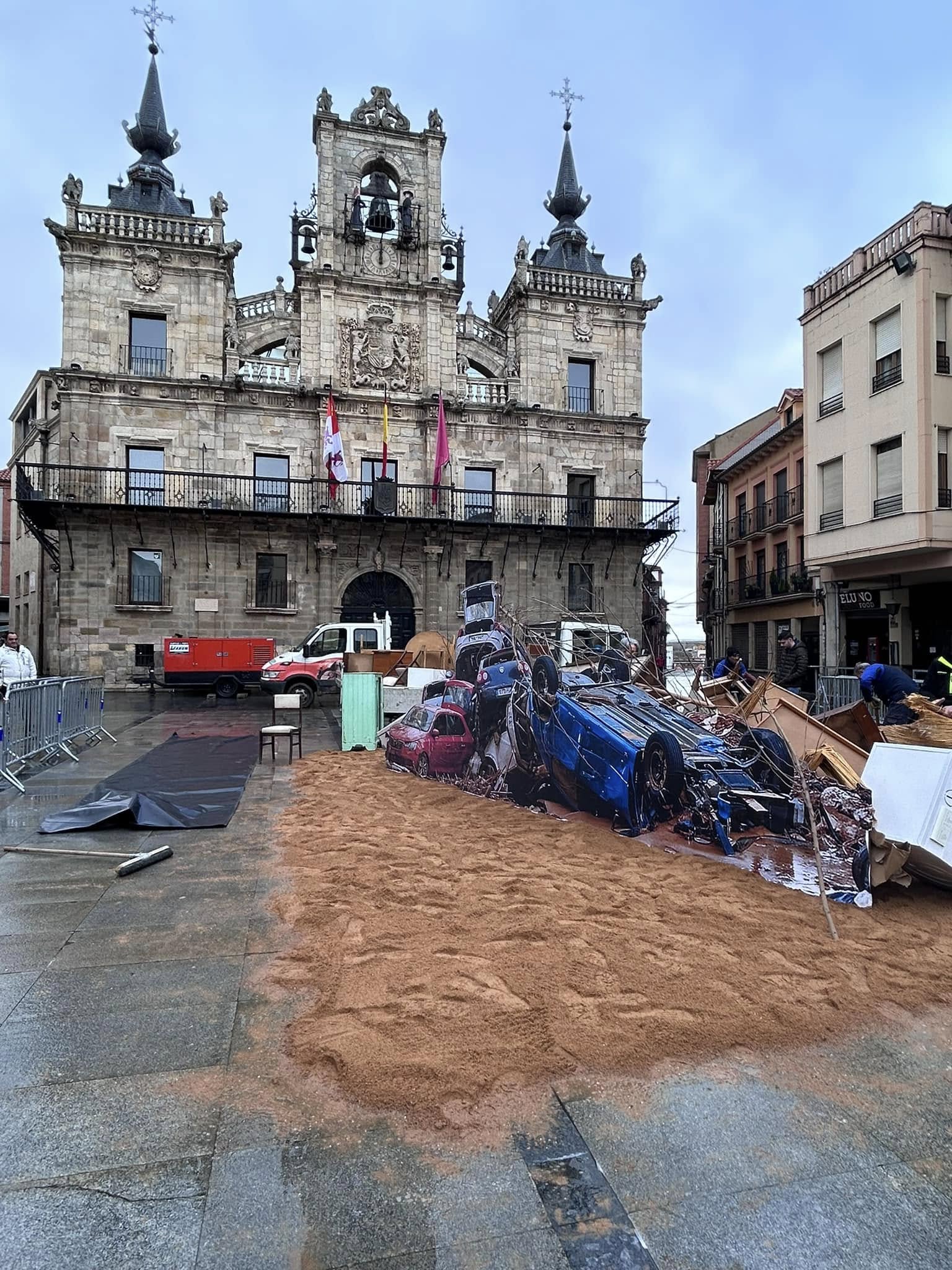 Astorga ya lo tiene todo listo para quemar su piñata y despedir el carnaval. | L.N.C.