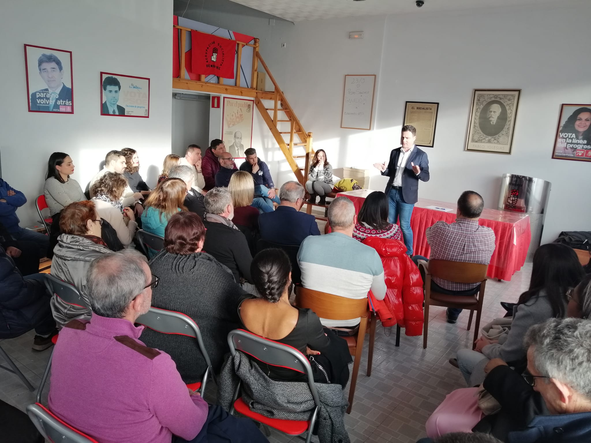 Cendón durante el encuentro en Bembibre de este domingo. | L.N.C.