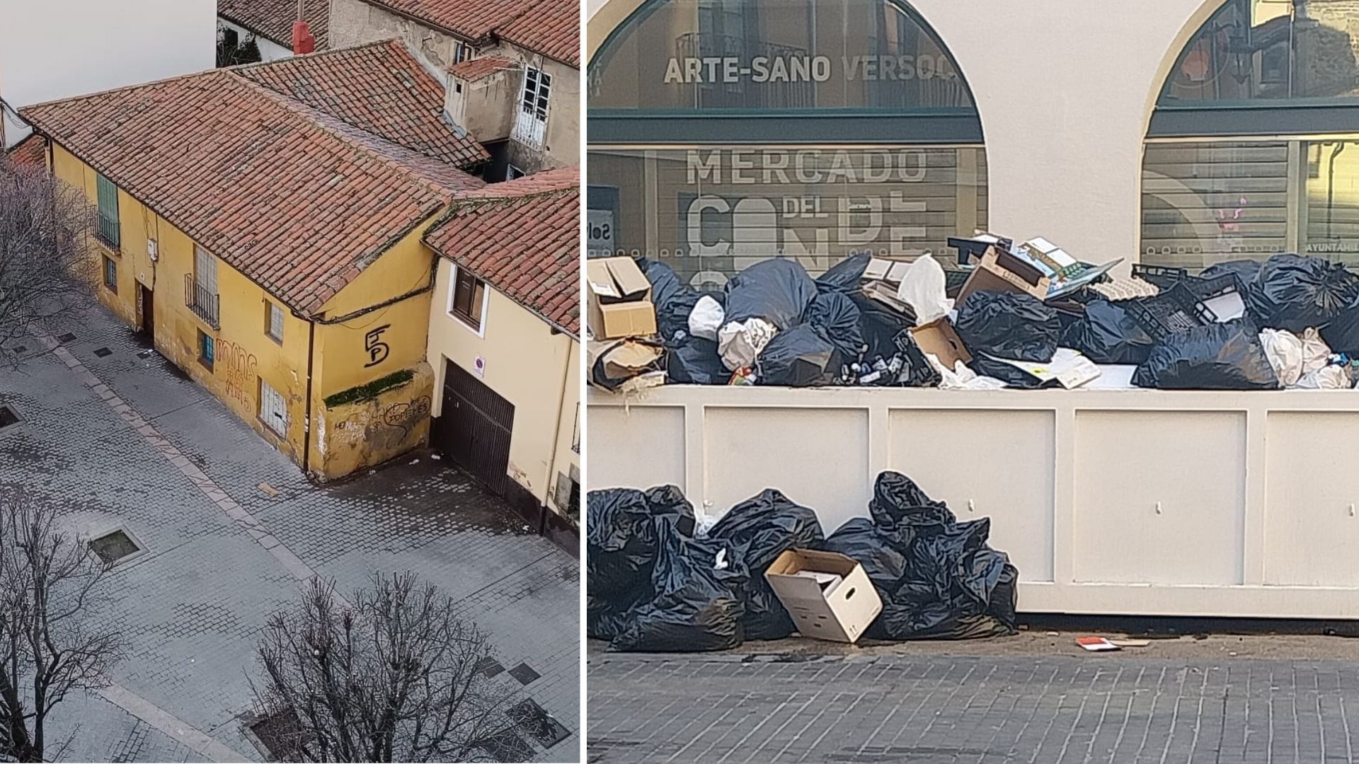 Basura acumulada en el Barrio Húmedo. | L.N.C.