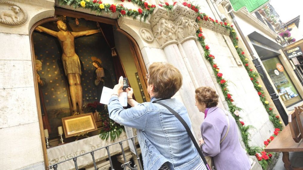 La capilla del Cristo de la Victoria en una imagen de archivo. | L.N.C.