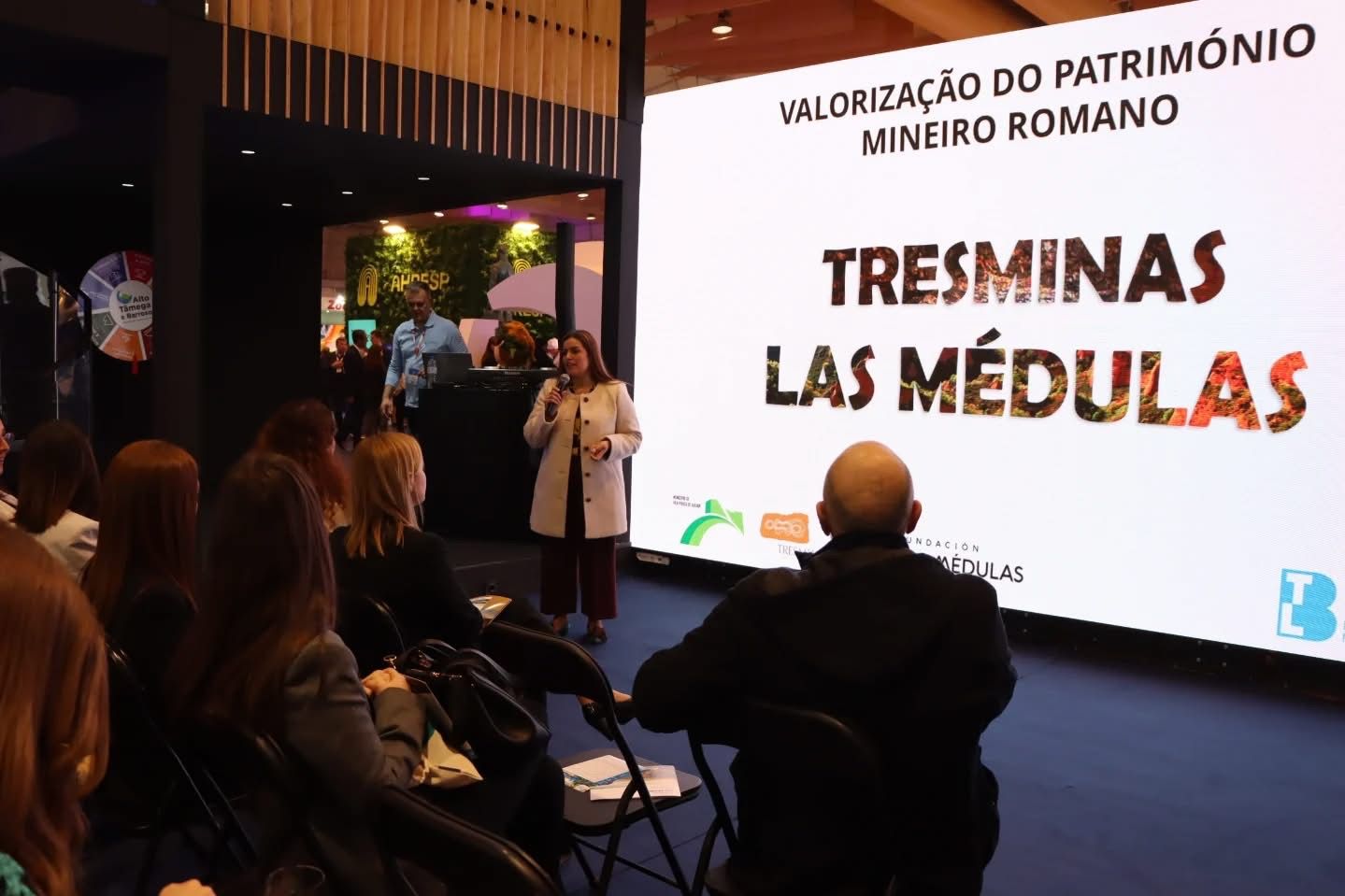 Presentación en la feria BTL de Lisboa.