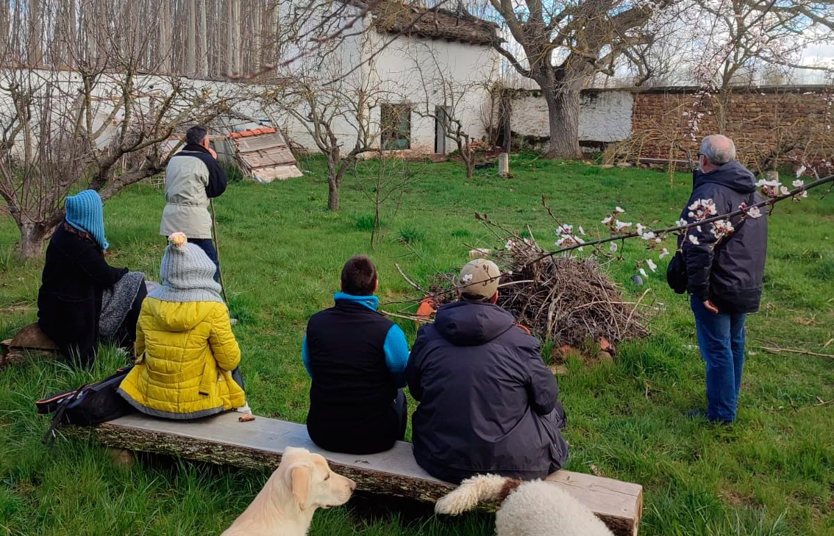 Jardín del Molino Maestrices donde se celebrará la Juntanza de Solteros. | L.N.C.