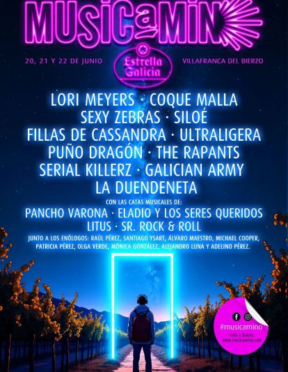 Cartel de Musicamino 2025.