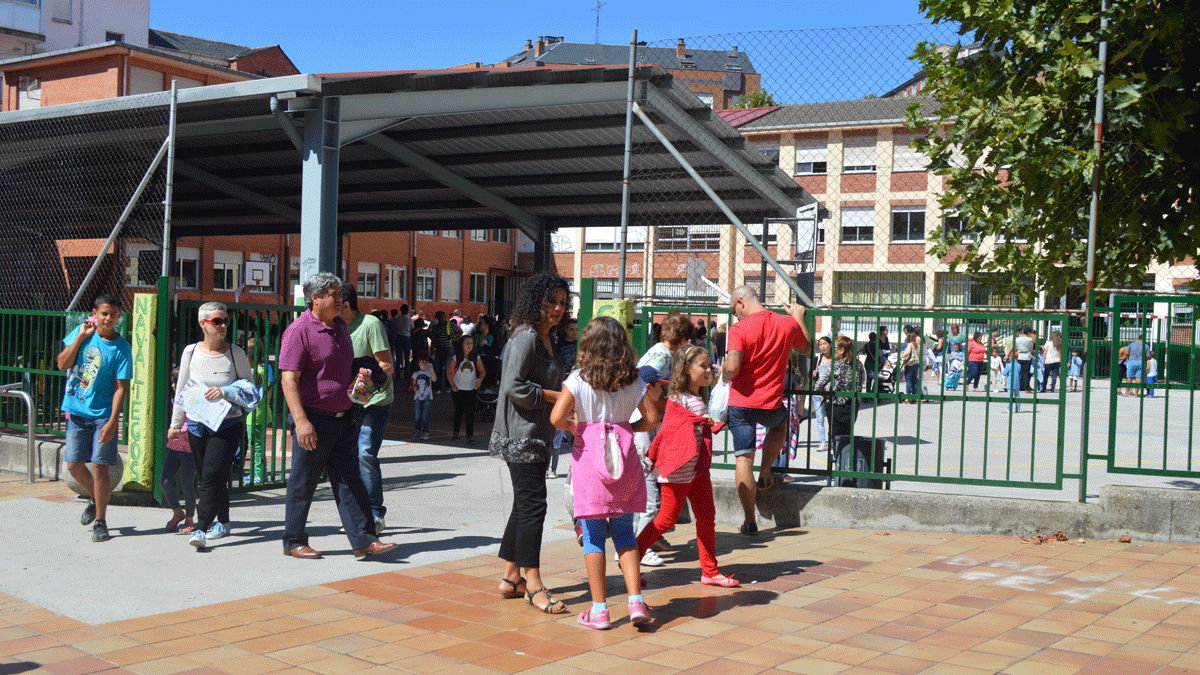 El colegio Navaliegos de Ponferrada.