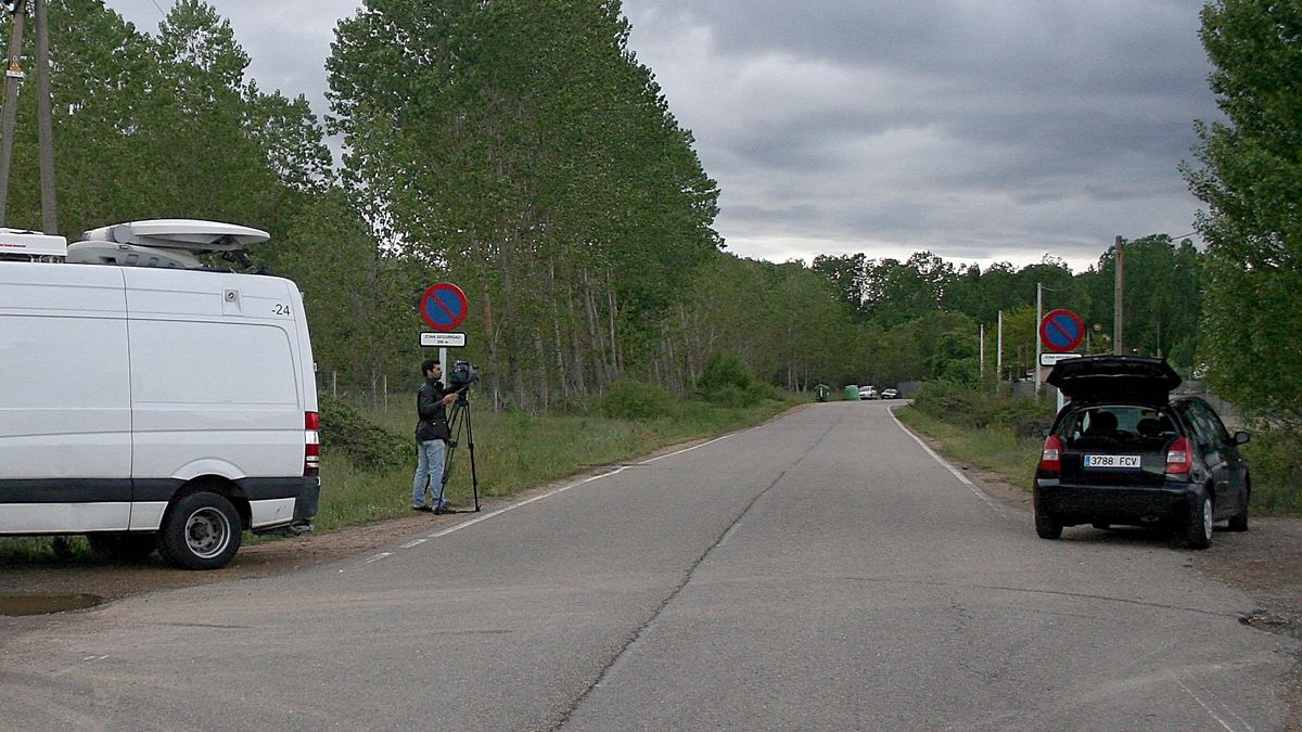 Uno de los ejemplos que mostró Ciudadanos es la obra de la carretera hacia el campamento de Ferral. | ICAL